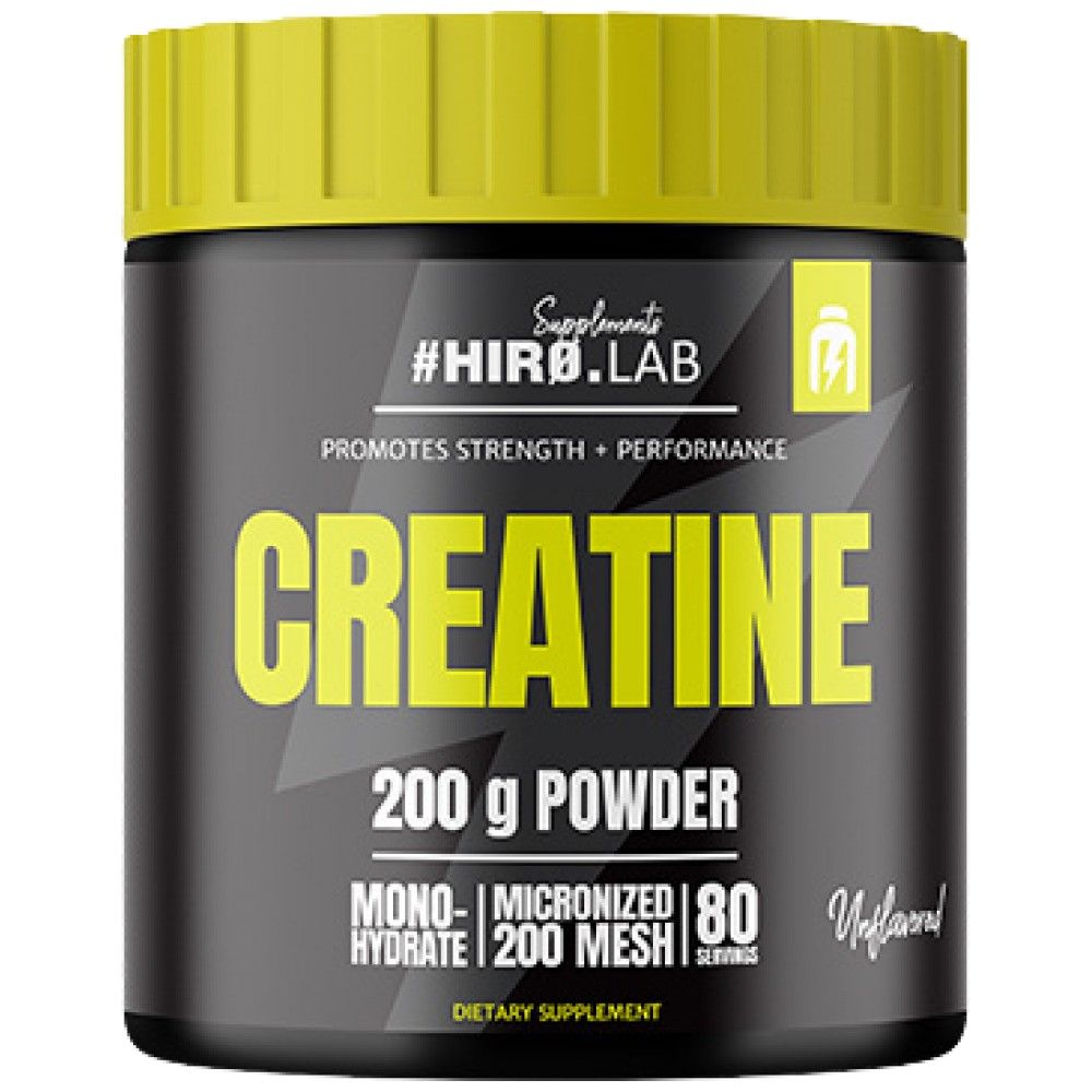 Poudre de monohydrate de créatine - 200 grammes