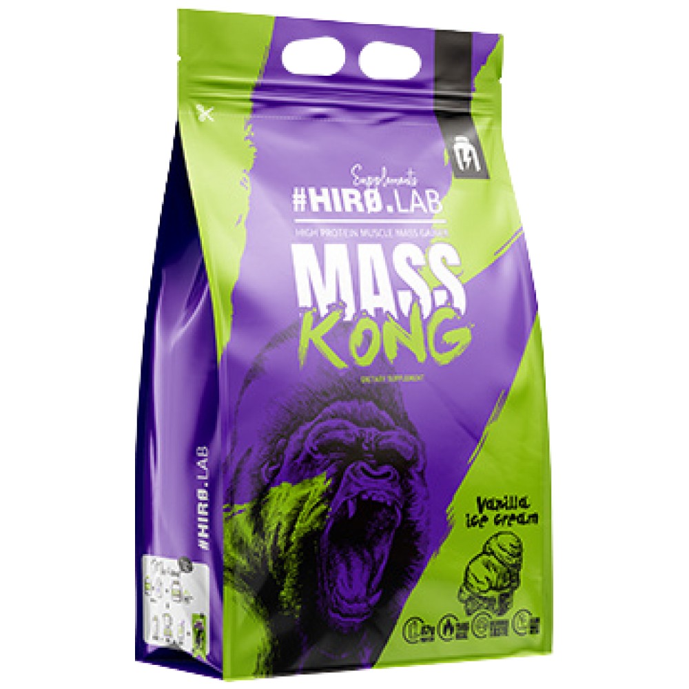 Masse Kong | Faible-sucre et graisse ~ Gain de protéines riches - 3000 grammes