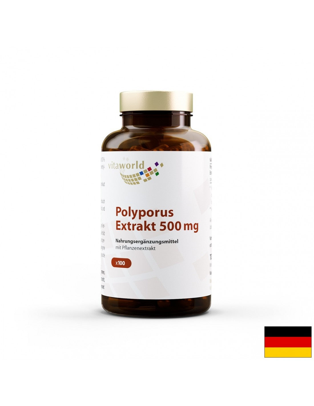 Polyporusextrakt/polyporus 500 mg, 100 capsules