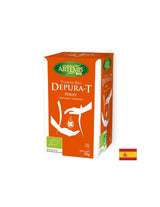Bio de thé purifiant - atremis, 20 sacs filtrants