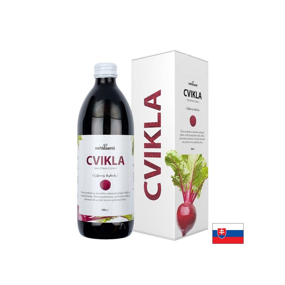 Jus de betterave - anémie et fatigue, 500 ml, 10 doses