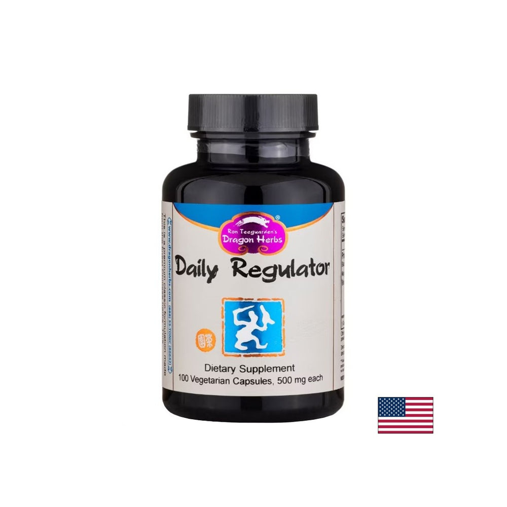 Pour l'indigestion et la constipation - régulateur quotidien, 100 capsules