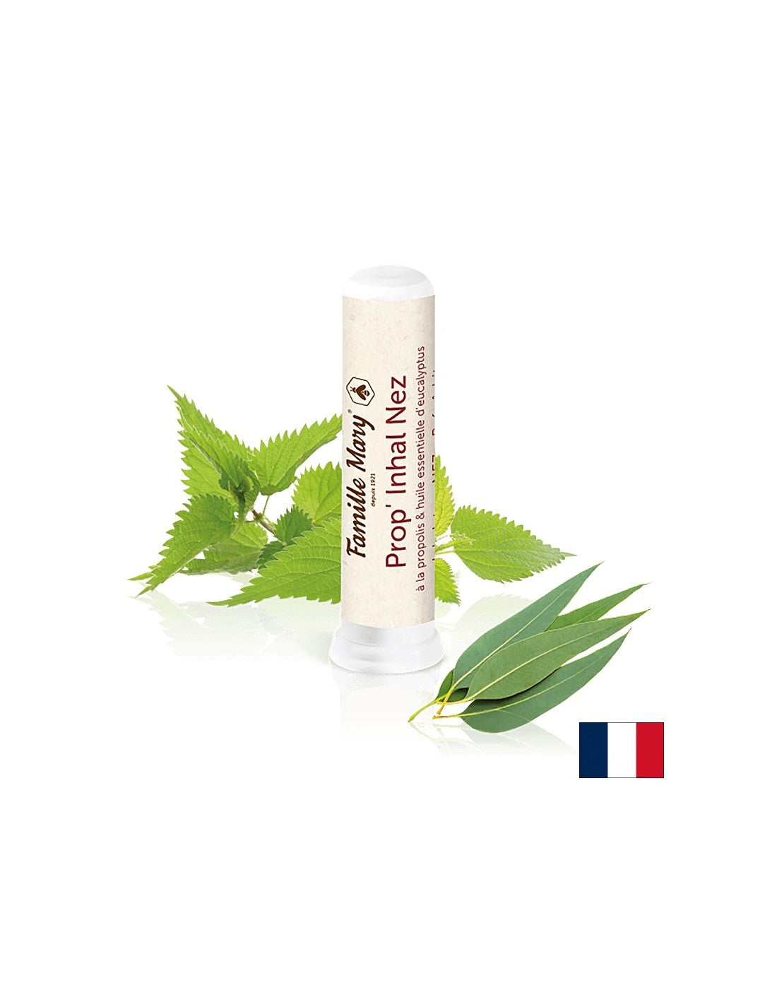 Inhalateur nasal avec propolis et huiles essentielles - pour débloquer le nez en cas de rhume et de grippe, 1 ml.