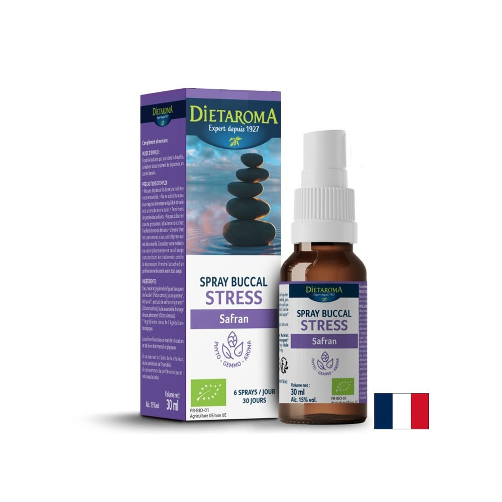 Pour le stress et la tension mentale, pulvérisation orale, 30 ml