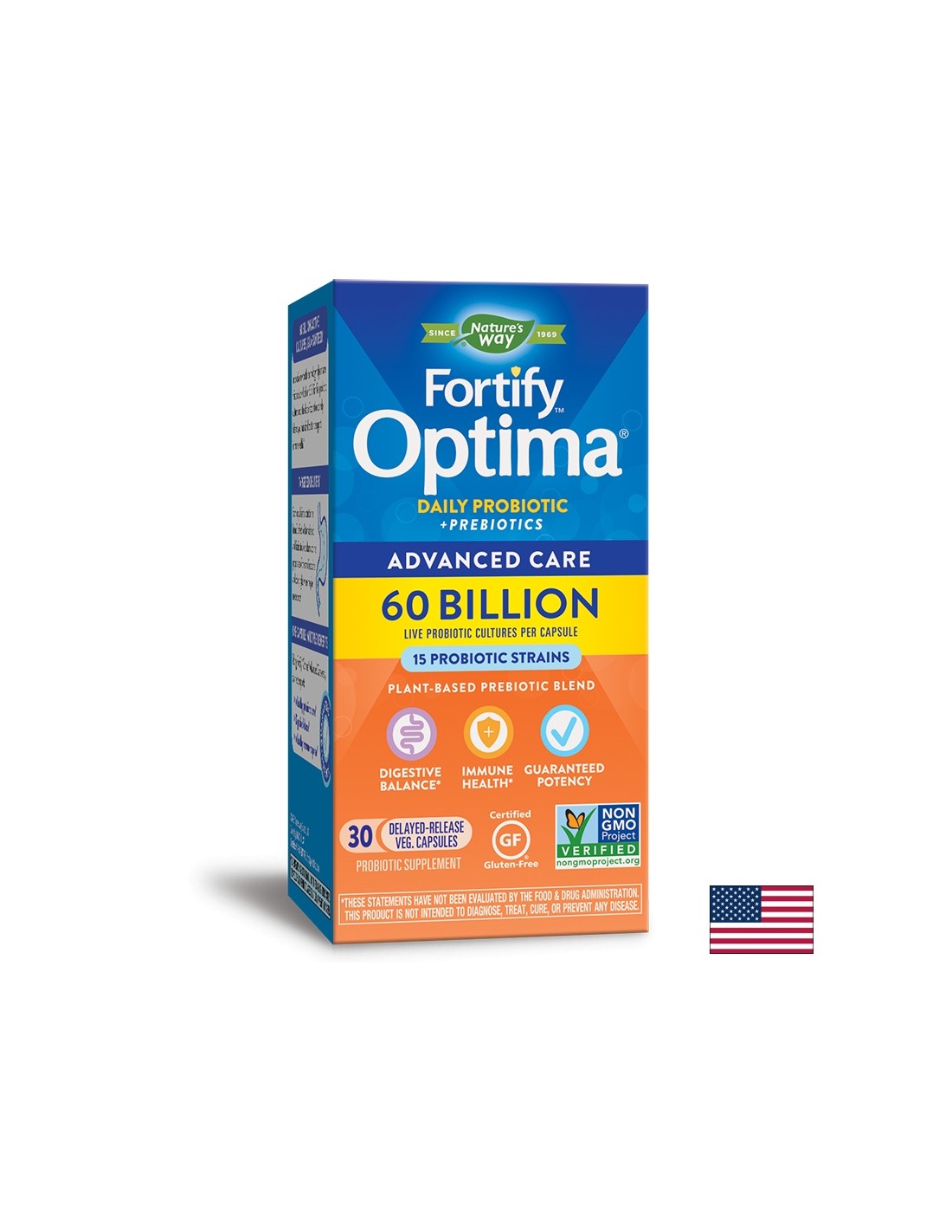 Primadophilus Optima a avancé 60 milliards - 30 capsules