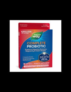 Probiotic Pearls Complete Digestive Health / Probiotic for good digestion, 30 softgel capsules Nature's Way - Nutra Best Europe