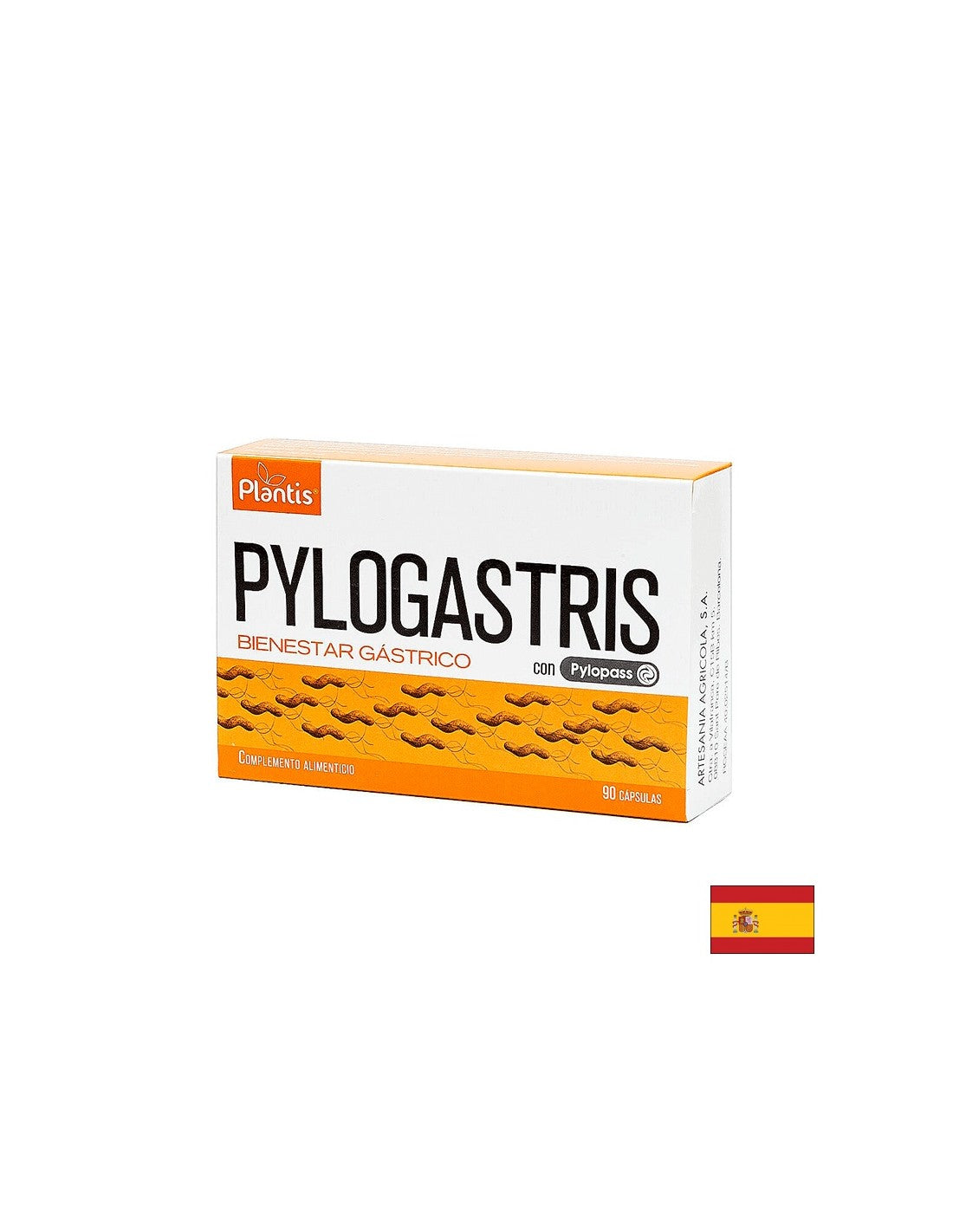 Santé intestinale - Pylogastris - Probiotic (L. Reuteri) 100mg & calcium 135 mg & magnésium 28 mg, 90 capsules