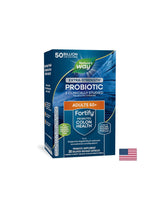 Probiotique + Prébiotiques 50+ Dose élevée - Fortify Age 50+ Probiotic Extra Strength, 50 milliards de probiotiques actifs, 30 capsules