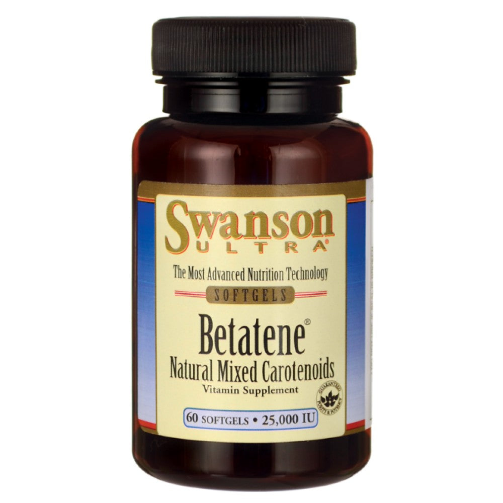 Mélange ultra betatene Caroténoïdes 60 capsules de gel