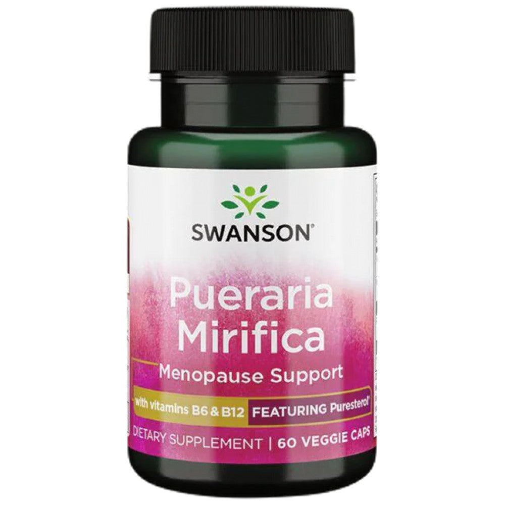 Pueraria mirifica - puresterol® | avec vitamine B6 et B-12 - 60 capsules