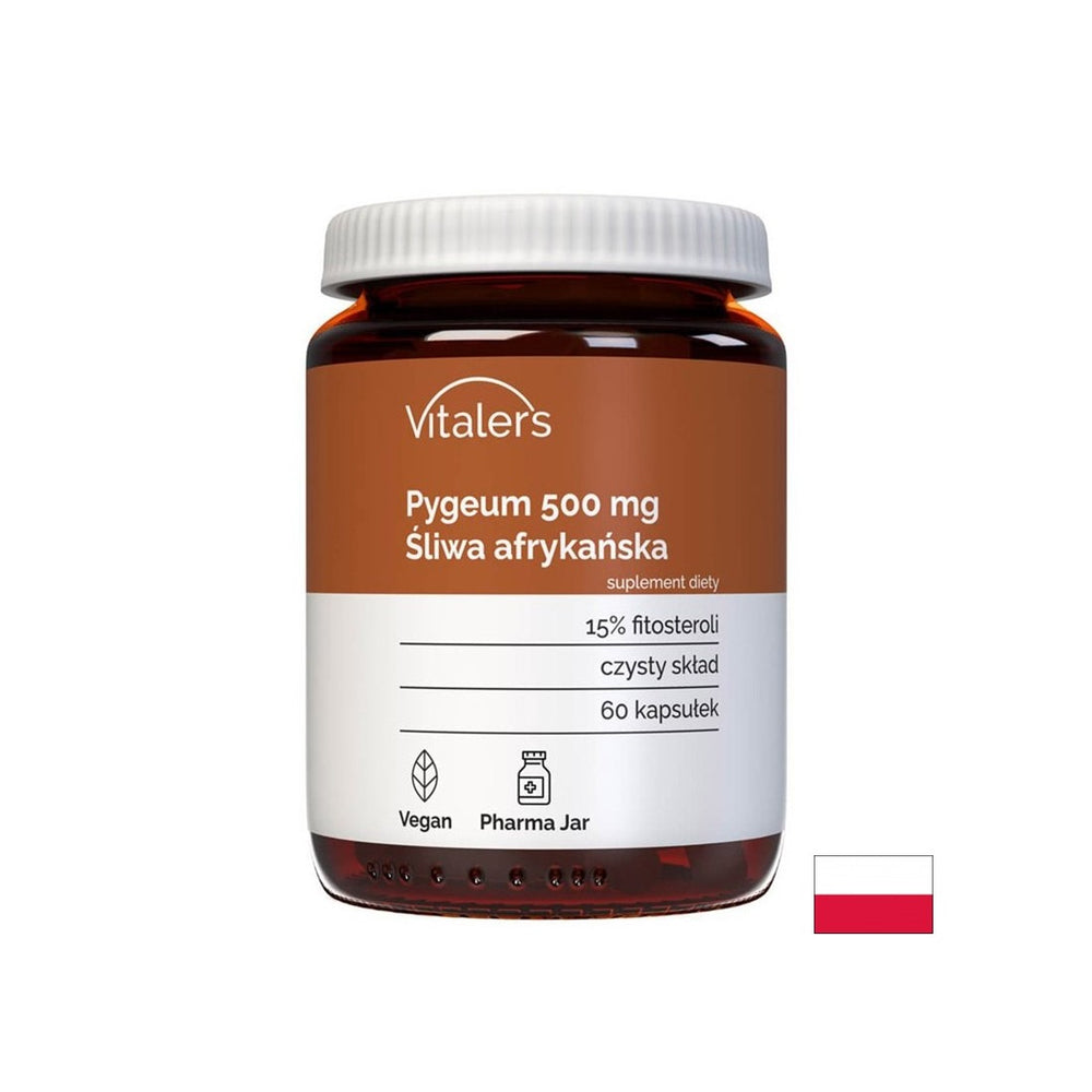 Prostate and Urinary Trupts - Pygeum (cerise africaine), 500 mg x 60 capsules