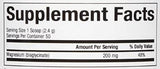 Magnésium Bisglycinate Powder - 120 grammes
