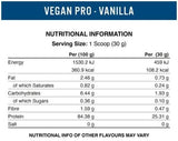 Vegan-Pro - mélange de protéines à base de plantes - 450 grammes
