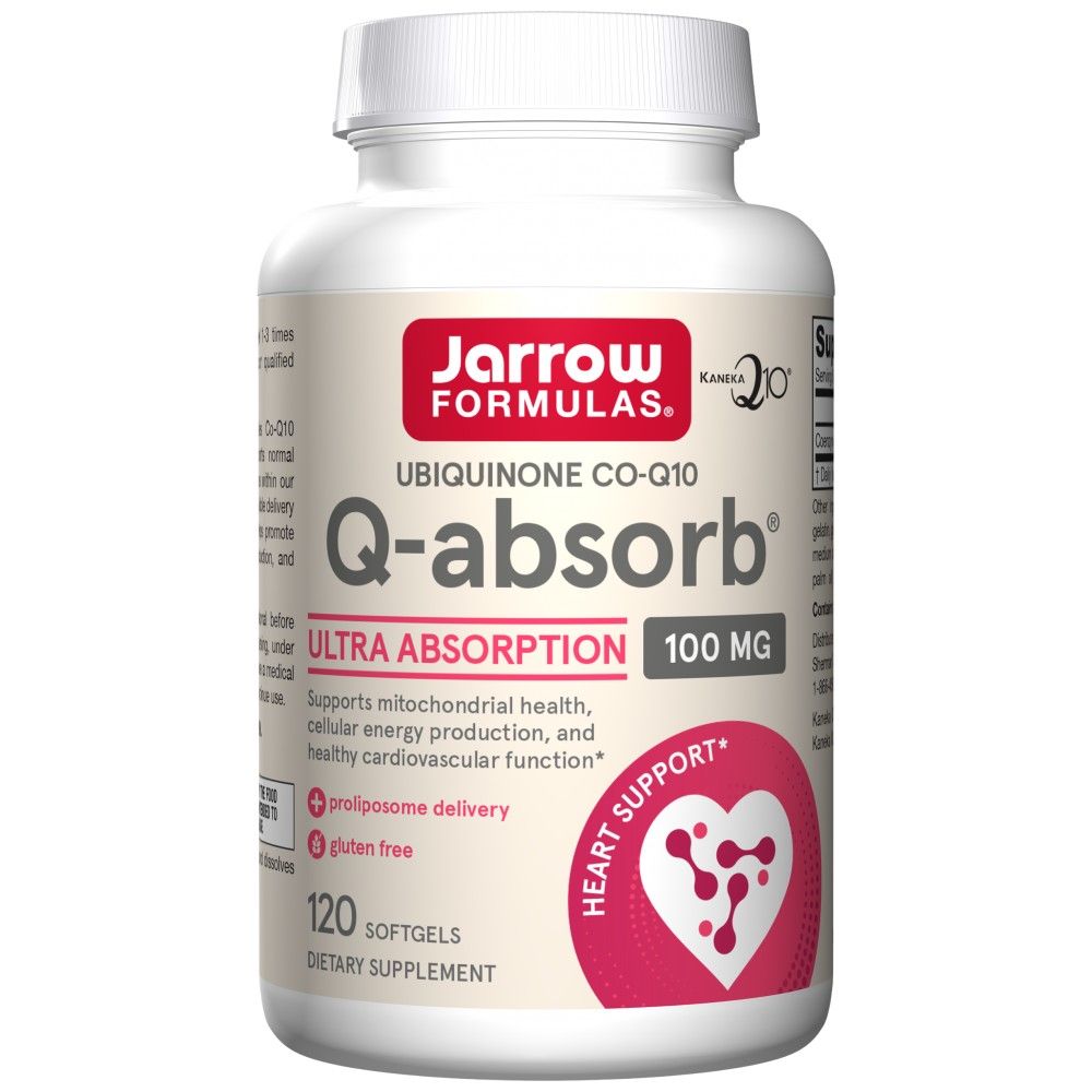 Q-Absorb-Q10 100 mg - 120 capsules de gel