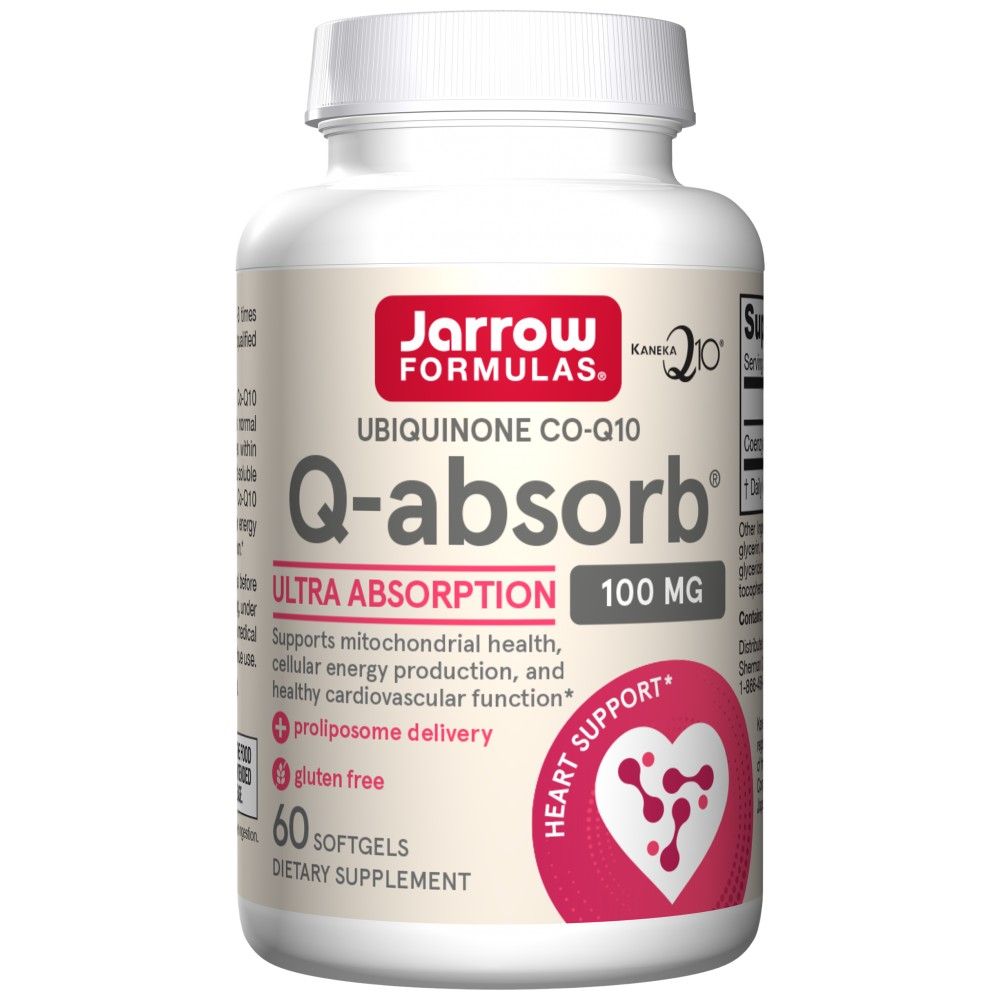 Q-Absorb-Q10 100 mg - 60 capsules de gel