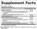 Anabol Hardcore PM | Activateur anabolique nocturne et support avancé HGH - 60 capsules