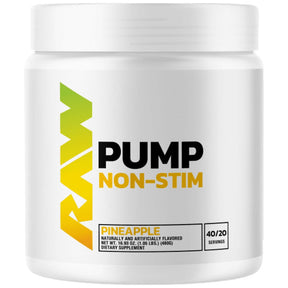 Raw Pump Non-Stim Pre-Workout | with Nitrosigine - 480 grams - Nutra Best Europe