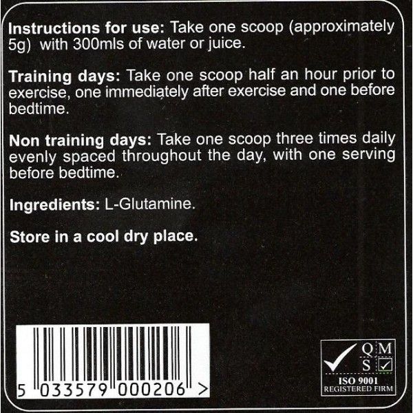 L-glutamine - 500 grammes