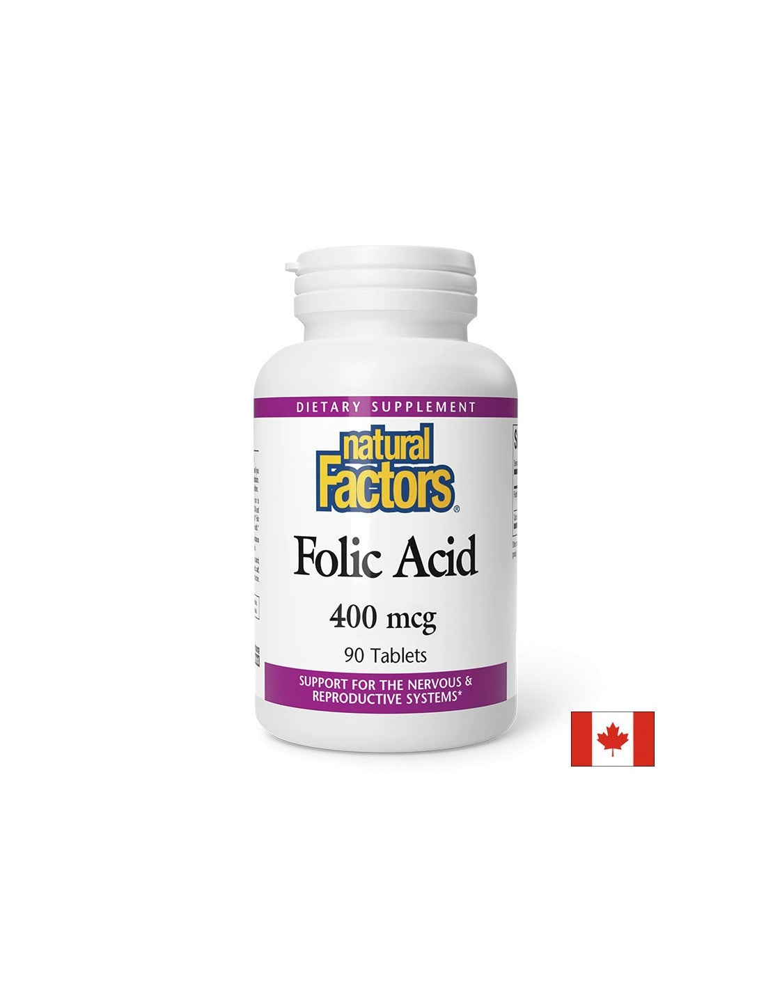 Acide folique 400 mcg - 90 comprimés