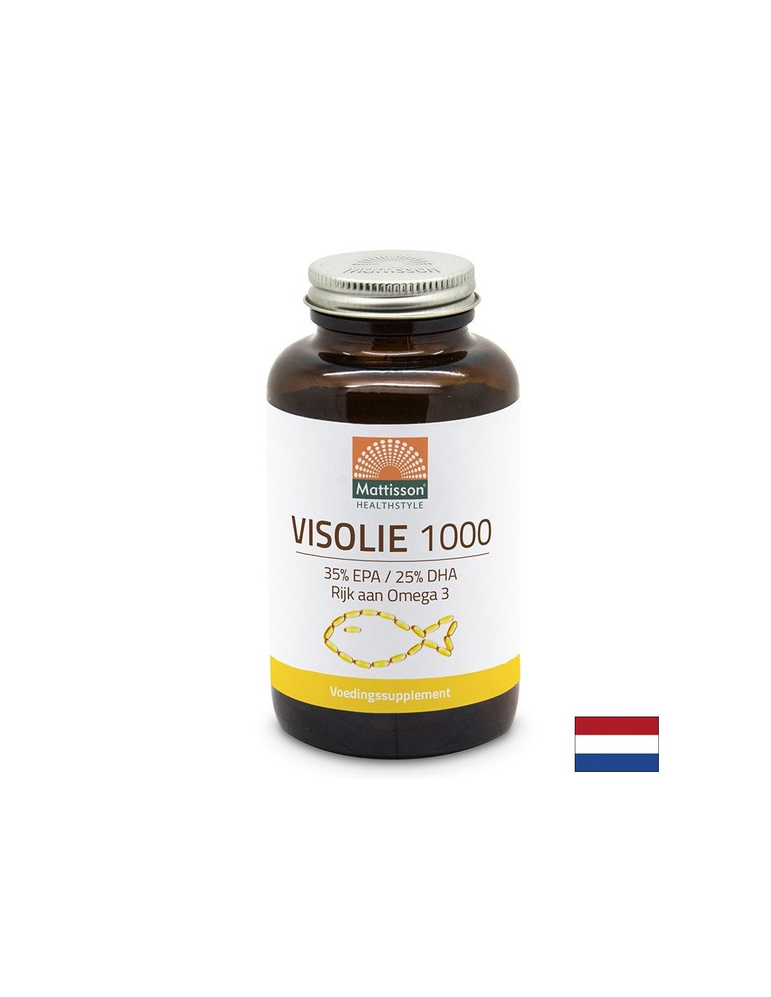 Huile de poisson 1000 mg - EPA 350 mg/ DHA 250 mg, 90 gélules <tc>Mattisson Healthstyle</tc>