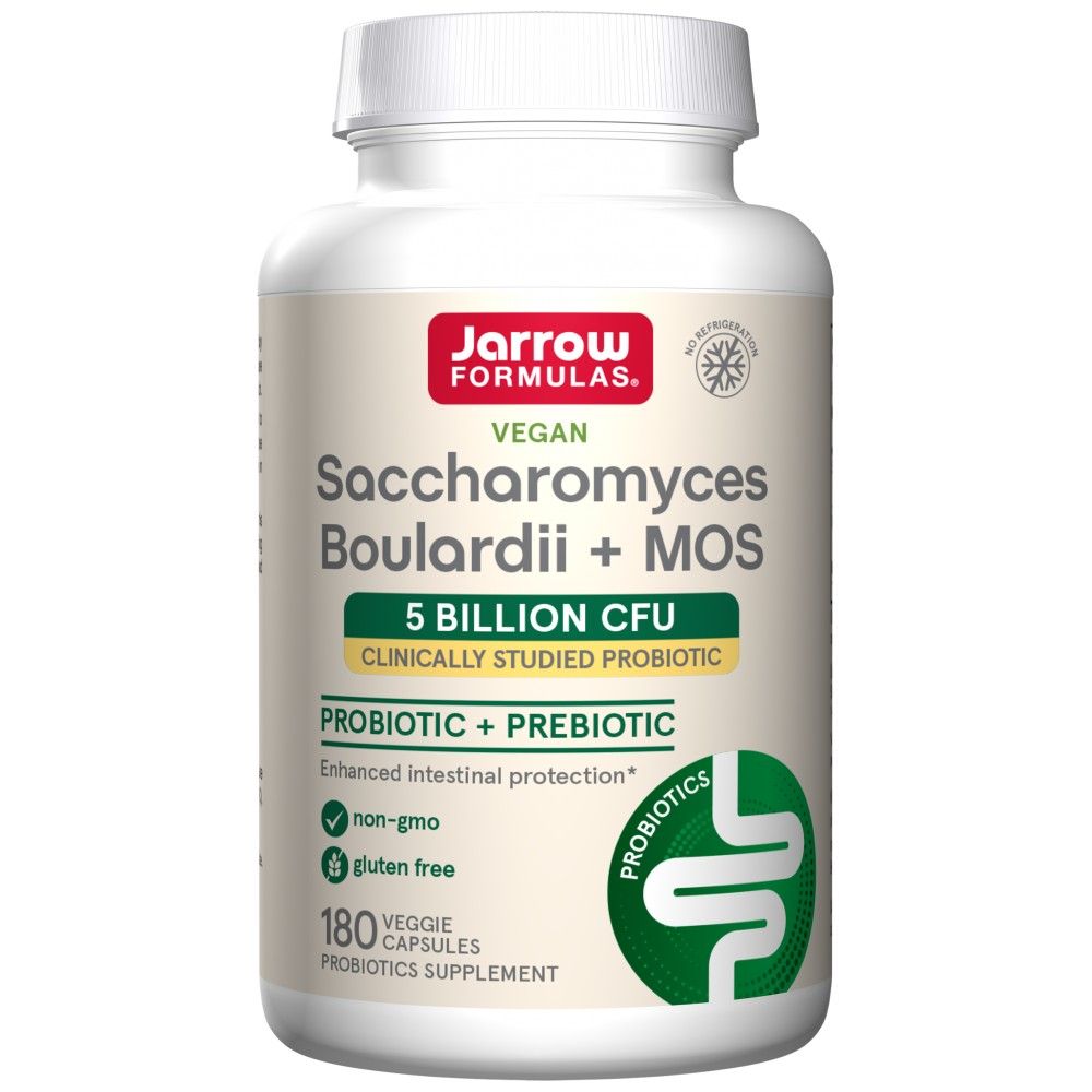 Saccharomyces bouladii + MOS - 180 capsules