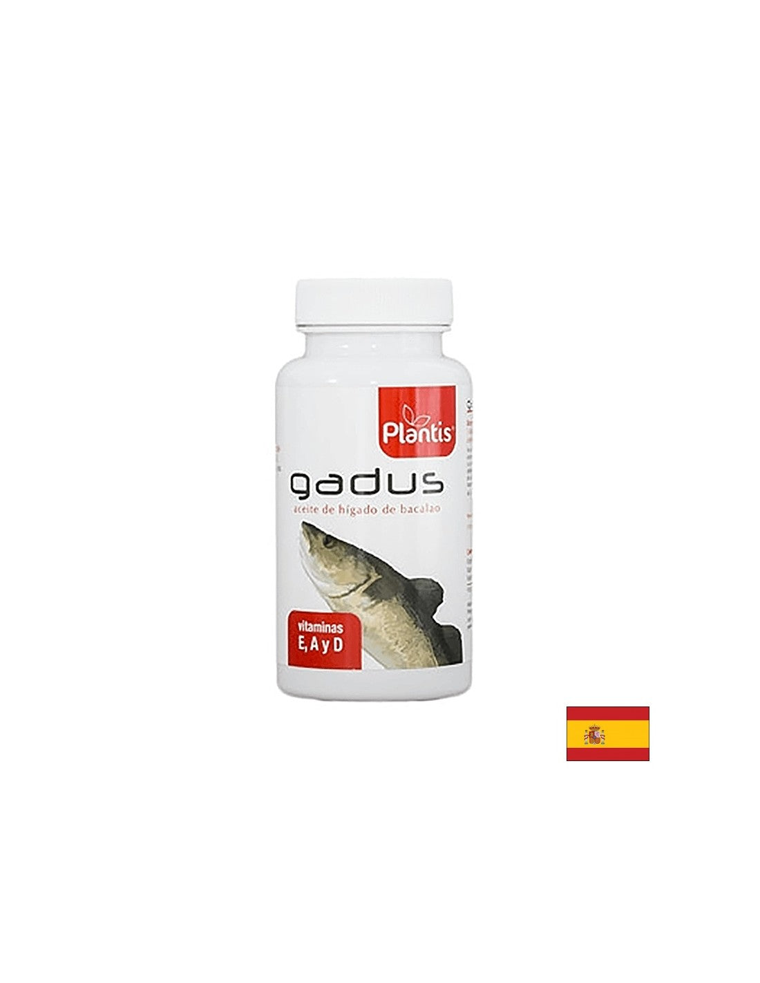 Fonction du cœur et du cerveau - Huile de poissons de foie de morue Plantis®, 110 softgels