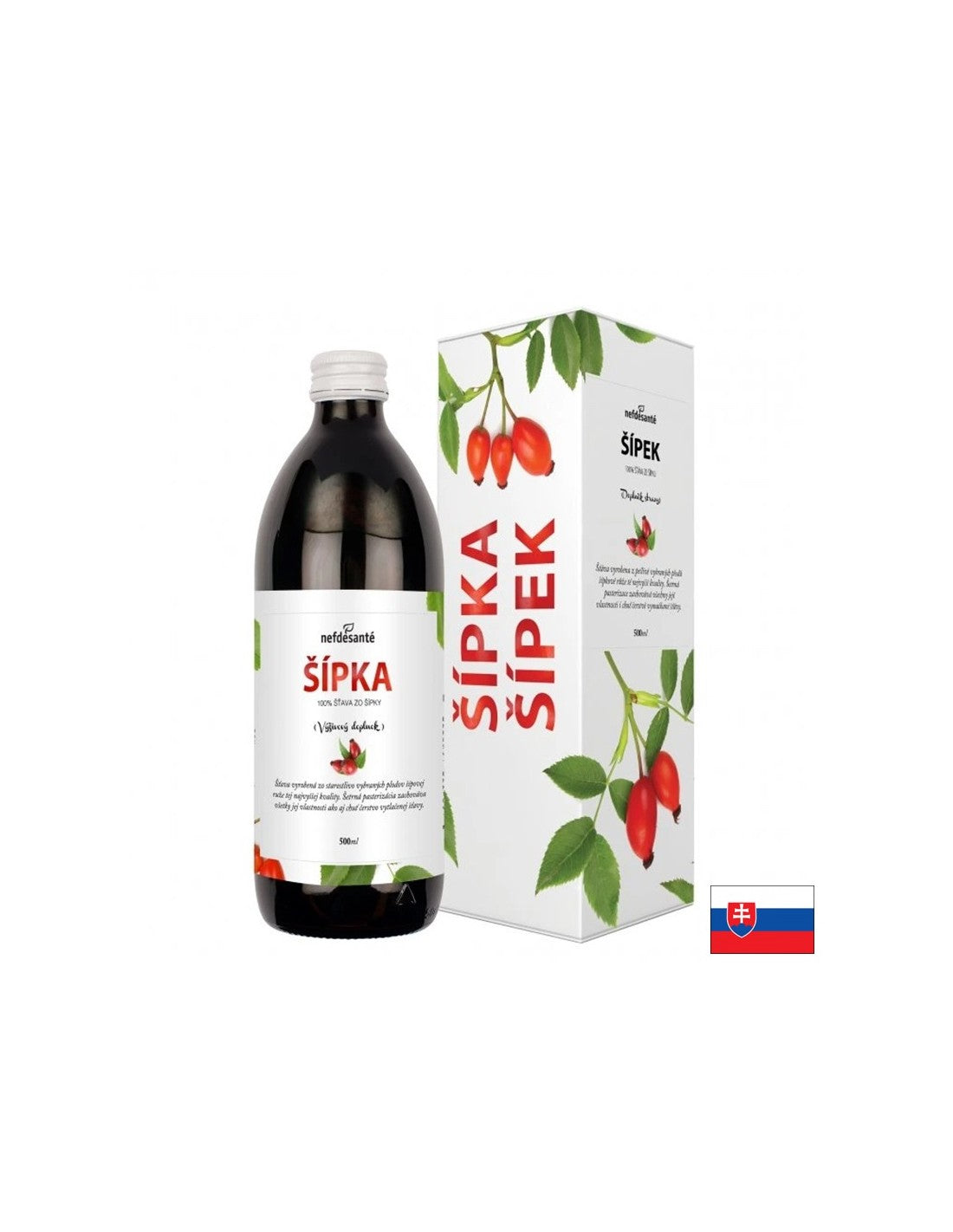 Jus de rosehip - Heart and Immune Health, 500 ml, 10 doses