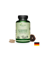 Schwarzer Knoblauch/ Extrait d'ail noir, 120 gélules <tc>Vegavero</tc>