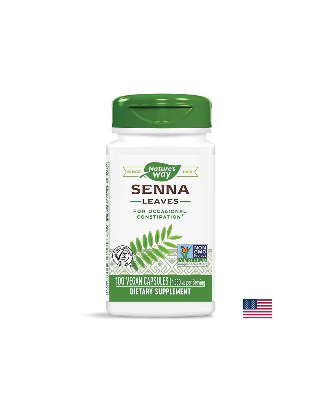 Séné (feuilles) 450 mg - 100 capsules