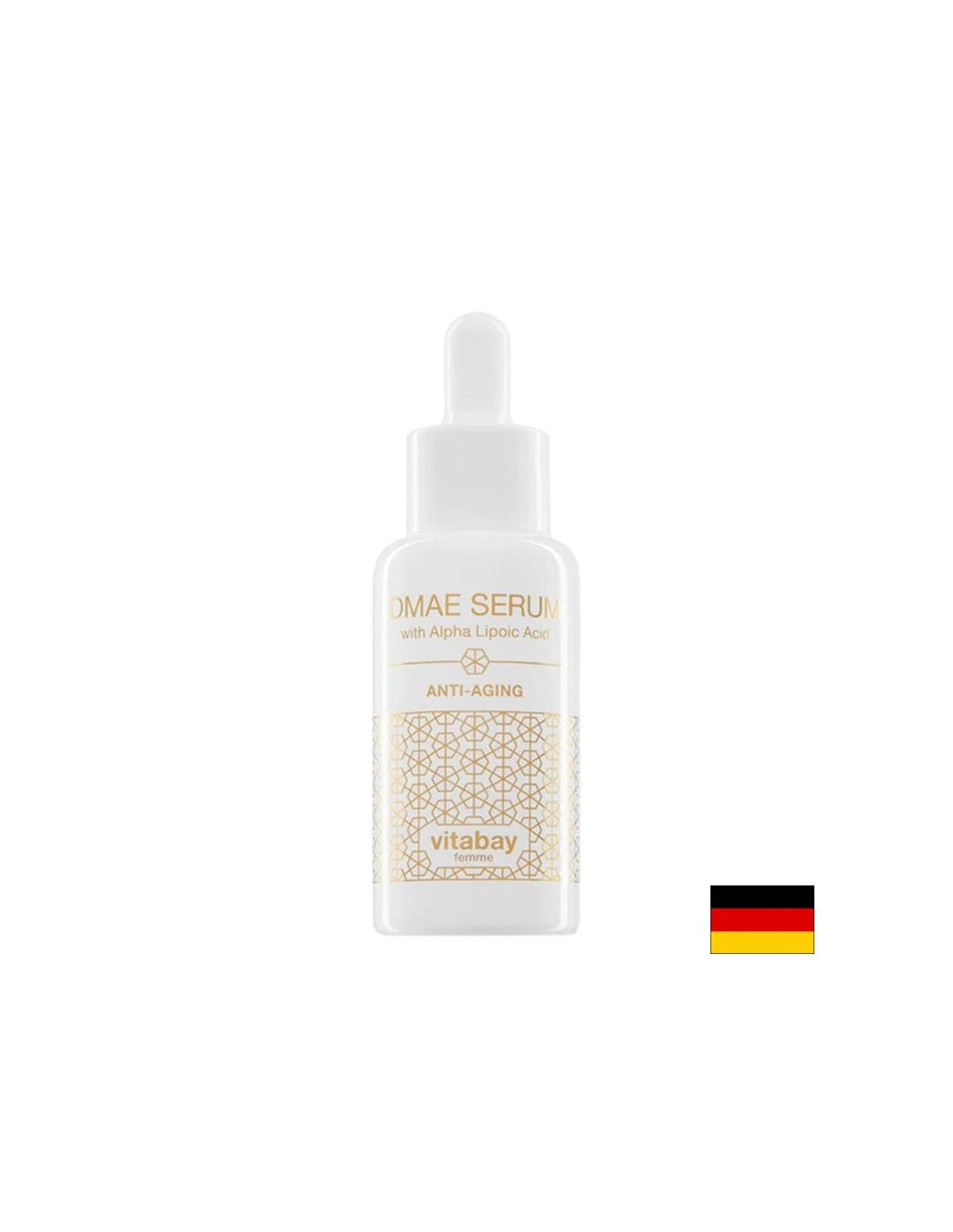 Sérum avec l'acide lipoïque alpha, le rétinol et l'aloe vera - DMAE, 50 ml