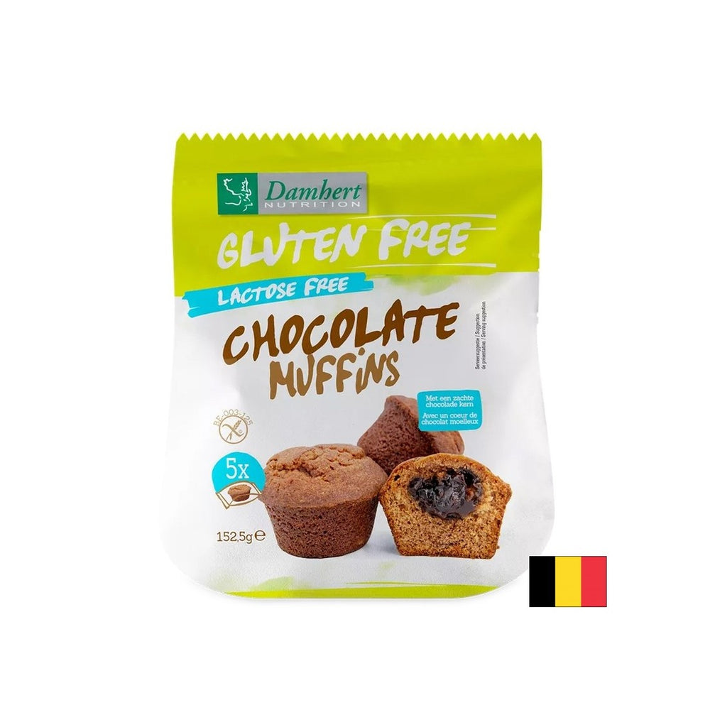 Muffins au chocolat (gluten et sans lactose), 152 g