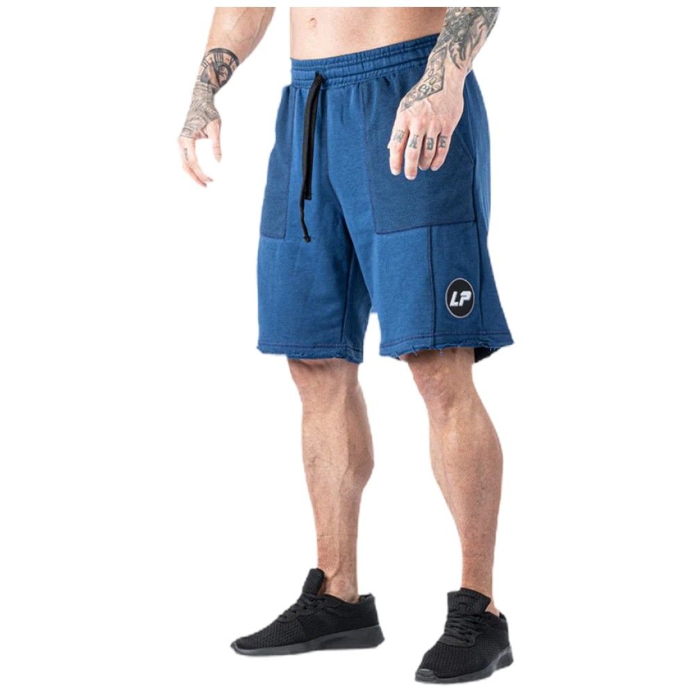 <tc>Legal Power</tc> Short Barcode Ottomix en maille de pluie tricotée/Short d'entraînement/Bleu - Bleu