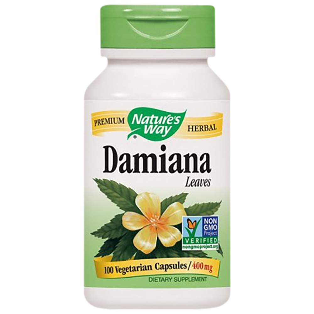 Feuilles de damiana - 100 capsules