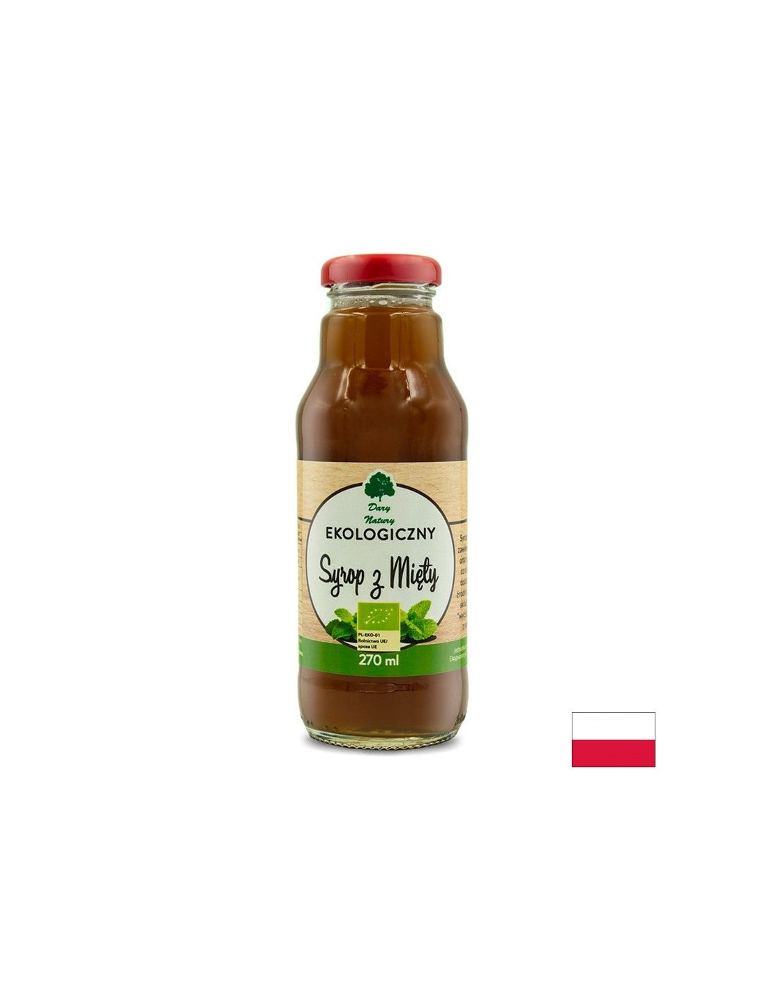 Sirop de menthe Bio, 270 ml <tc>Dary Natury</tc>