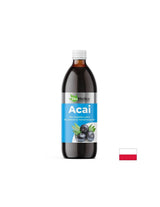 Jus d'açai (asaï) avec camu-camu et vitamine C naturel - antioxydant puissant, 500 ml, 10 ou 20 doses