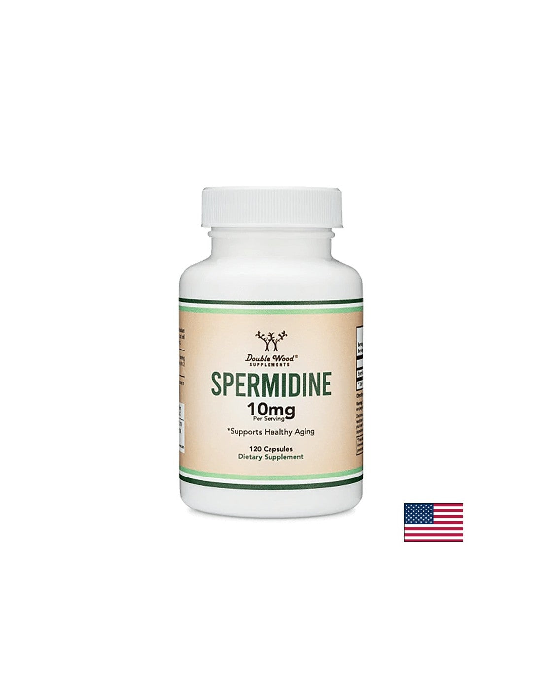 Spermidine - Spermidine, 120 gélules <tc>Double Wood</tc>