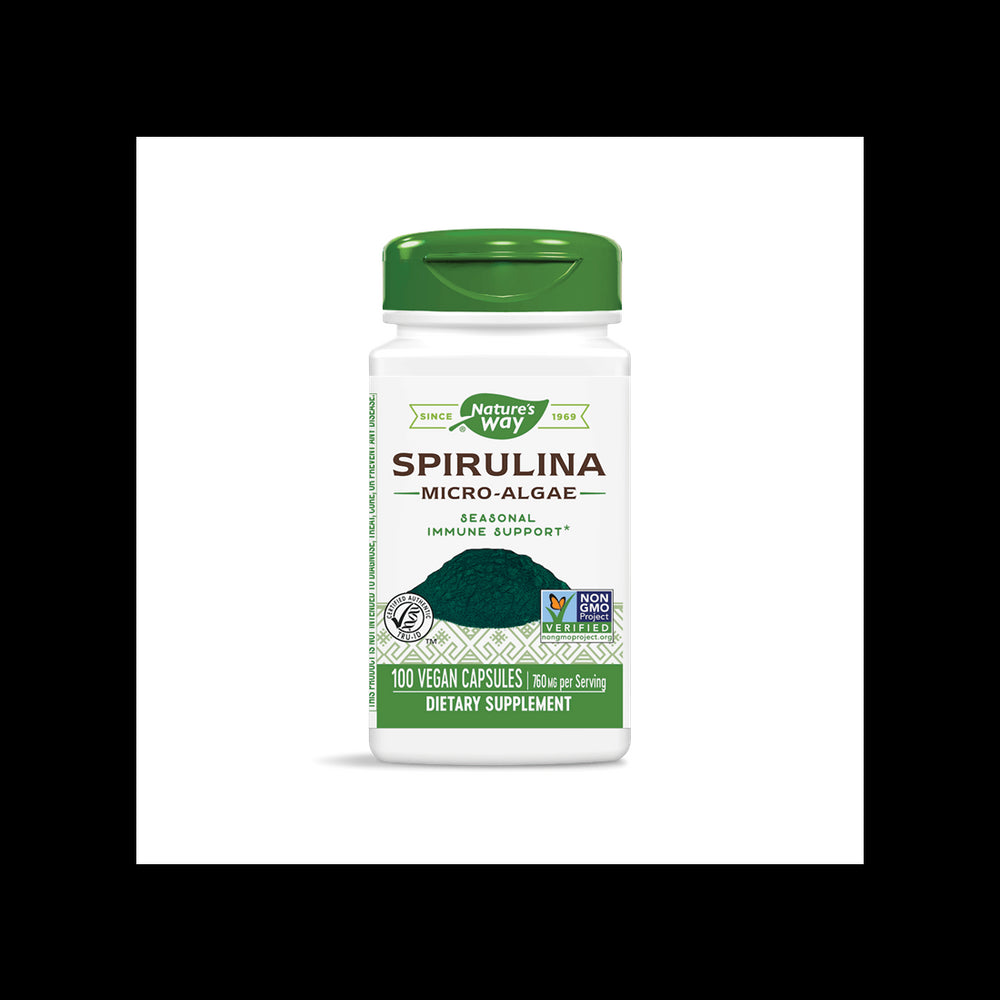 Spiruline 380 mg - 100 capsules