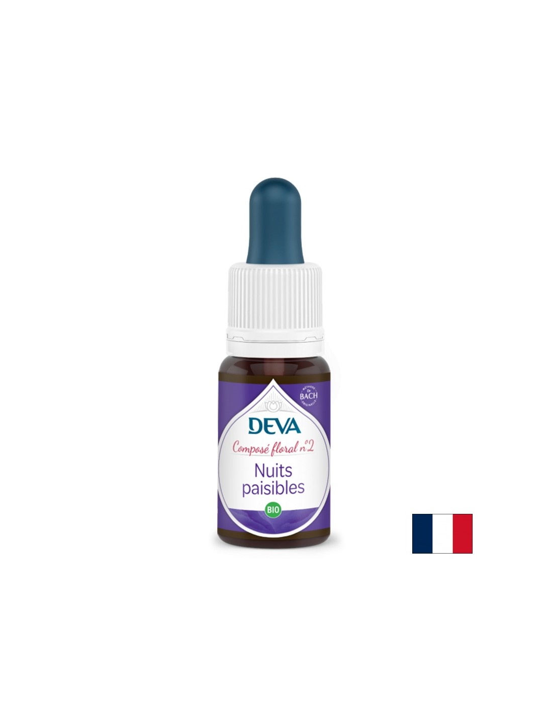 Nuits paisibles, la méthode bach baisse n ° 2, 15 ml
