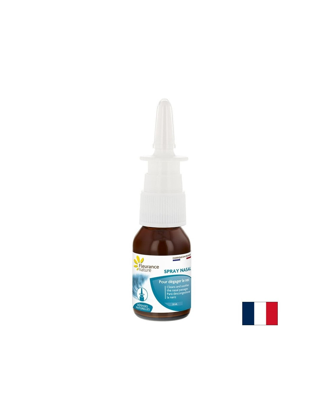 Pulvérisation nasale, 20 ml de nature floute