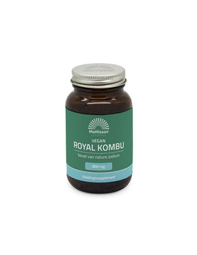 Thyroid - Royal Kombu (Laminaria Brown Algae), 60 Capsules Mattisson Healthstyle - Nutra Best Europe