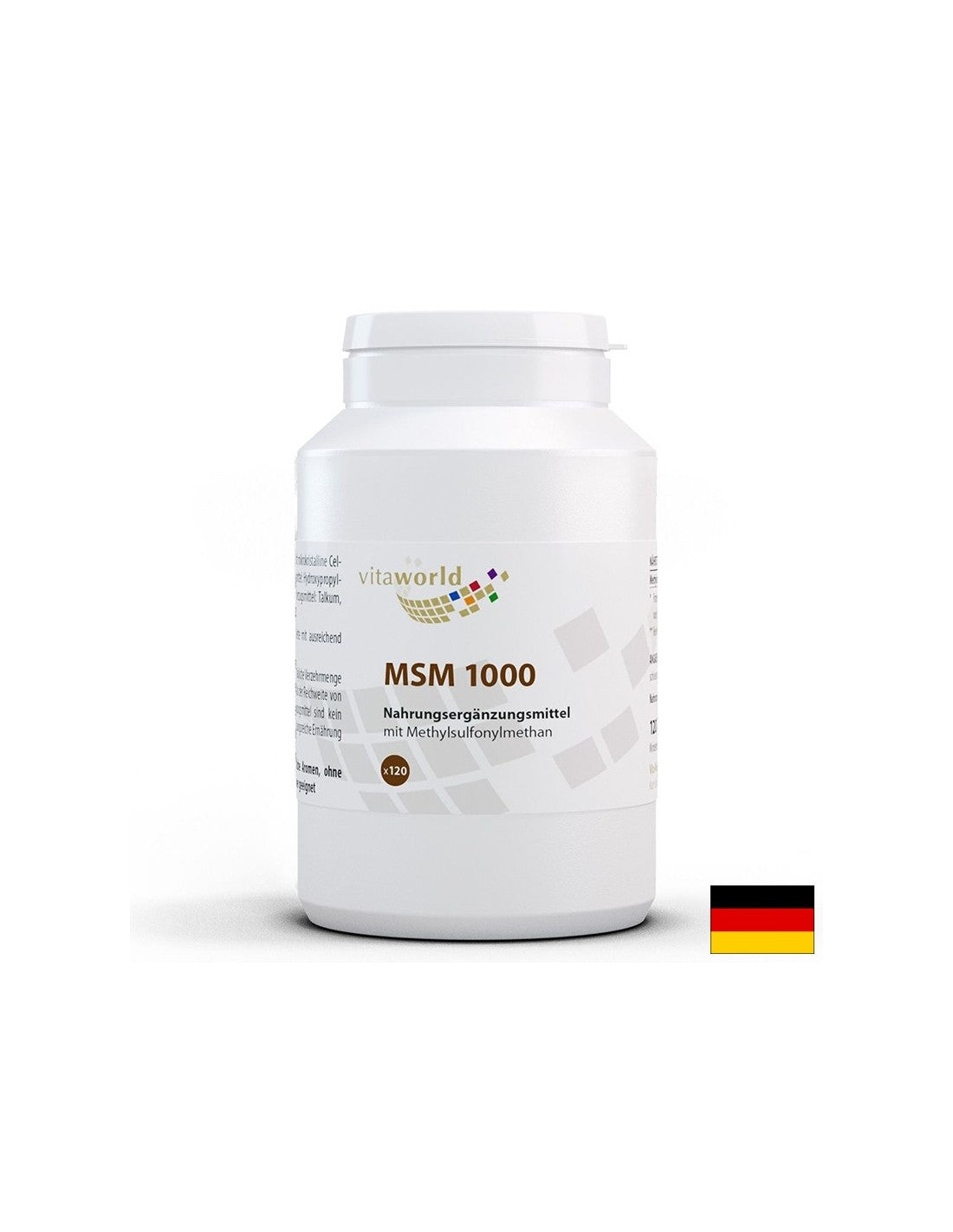 Joints et os - MSM (méthylsulfonyl méthane), 1000 mg x 120 comprimés