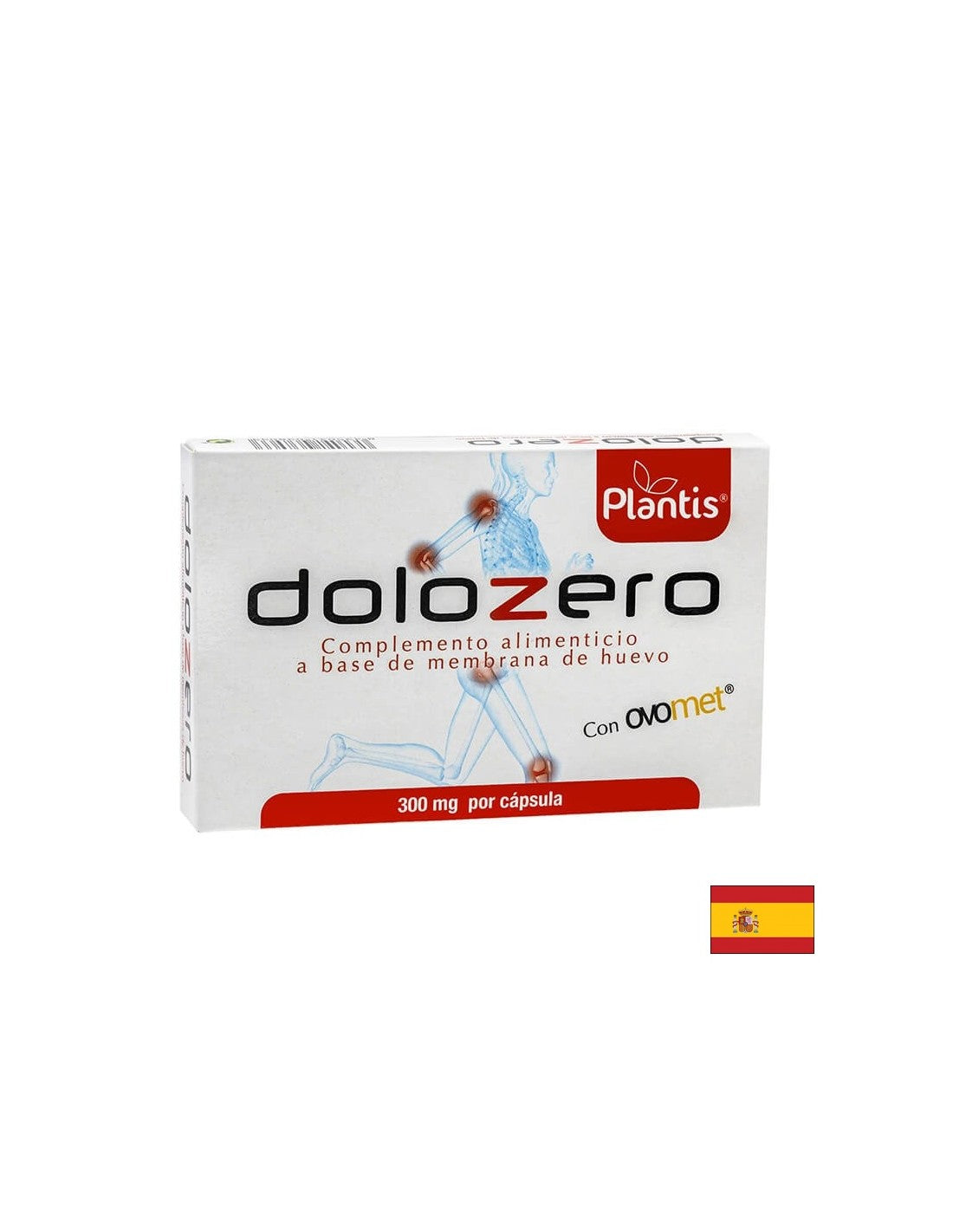 Pour les articulations et les os sains - Membrane d'oeuf Dolozero Plantis®, 300 mg x 30 capsules