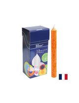 Cougies de stéarine - Orange, bio, 12 pcs.