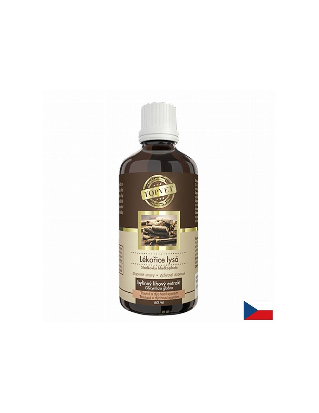 Sortie gastro-intestinale et système respiratoire - réglisse, 50 ml de teinture