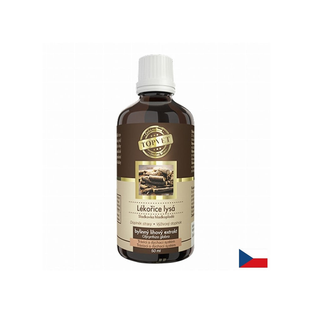 Sortie gastro-intestinale et système respiratoire - réglisse, 50 ml de teinture