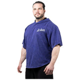 <tc>Legal Power</tc> Sweat à capuche Stone Wash Rag Top « Boston »/Haut à capuche/Bleu roi
