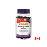 Stress et bonne humeur - Ashwagandha, 200 mg x 45 comprimés de gelée, saveur de baies