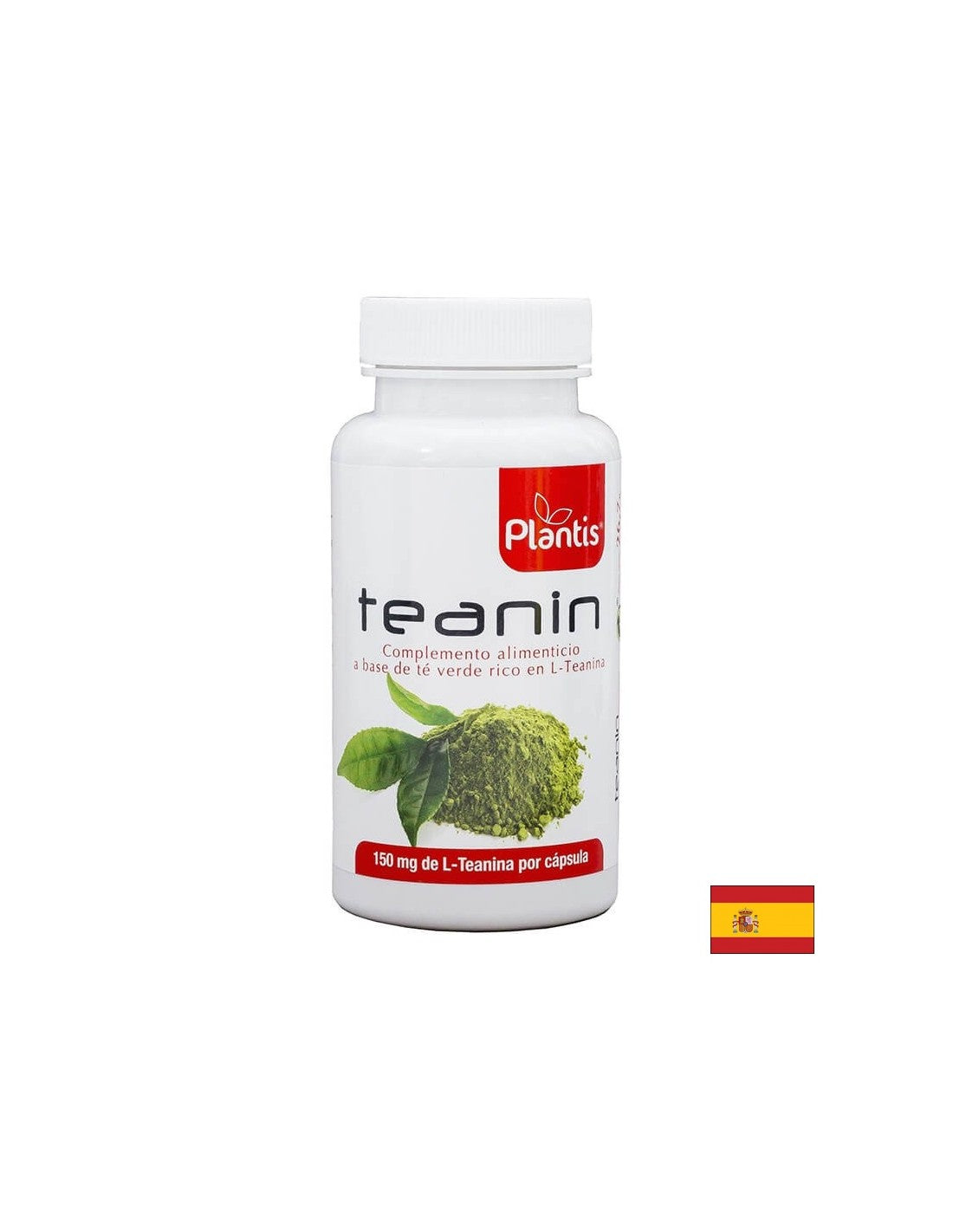 Stress et bonne humeur - L-théanine (extrait de thé vert), 60 capsules