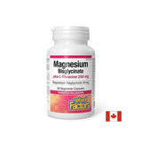 Stress et bonne humeur - Magnésium (bisglycinate) 40 mg + L-théanine 250 mg x 90 capsules