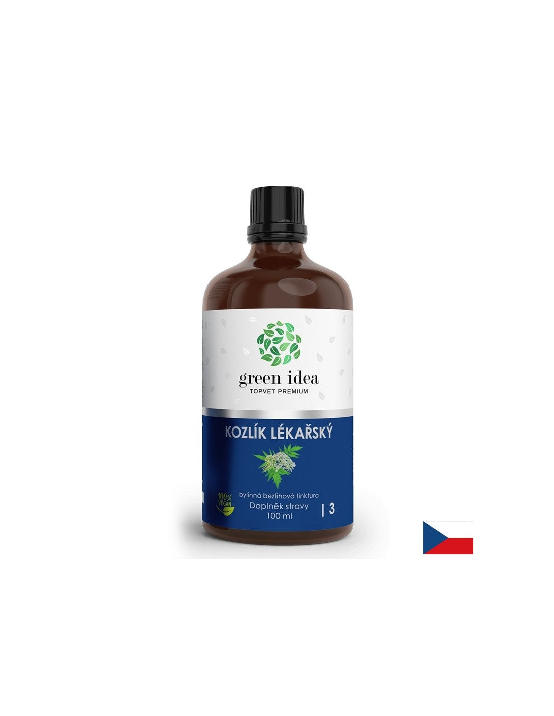 Stress et bonne humeur - Valériane (racine), 100 ml de teinture (sans alcool)